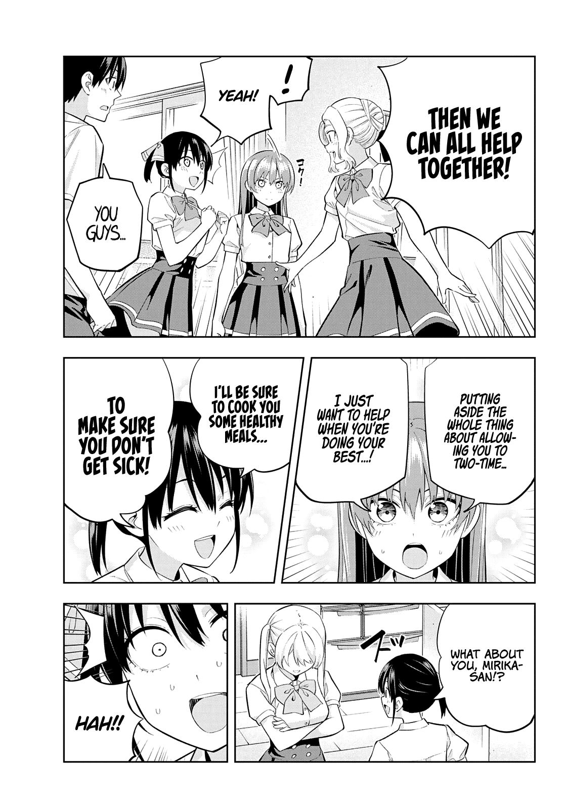 Kanojo mo Kanojo Chapter 99 page 6 - Chapter 99: Overcome the tests!