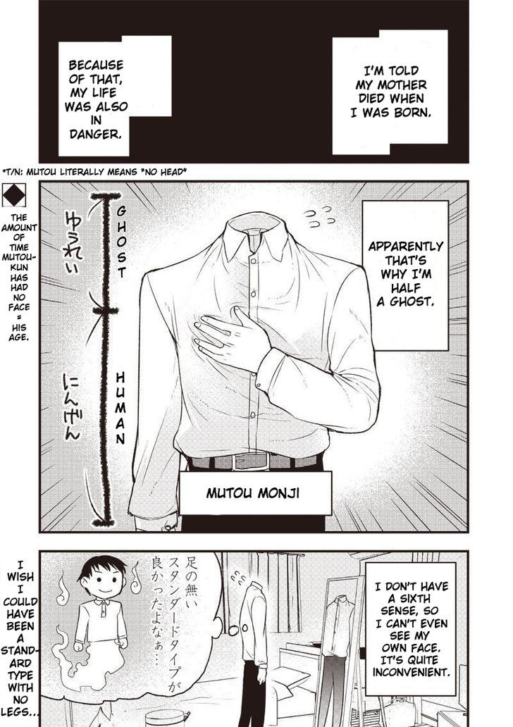 Kanojo ni Awaseru Kao ga Nai Chapter 1 page 1 - Chapter 1 : Mutou-kun and Kaori-chan