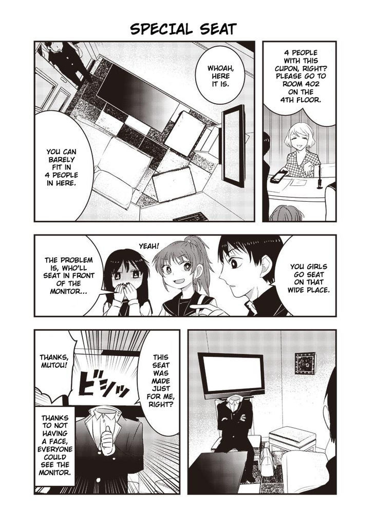Kanojo ni Awaseru Kao ga Nai Chapter 11.2 page 3 - Chapter 11 : Mutou-kun and the Karaoke â‘  v2
