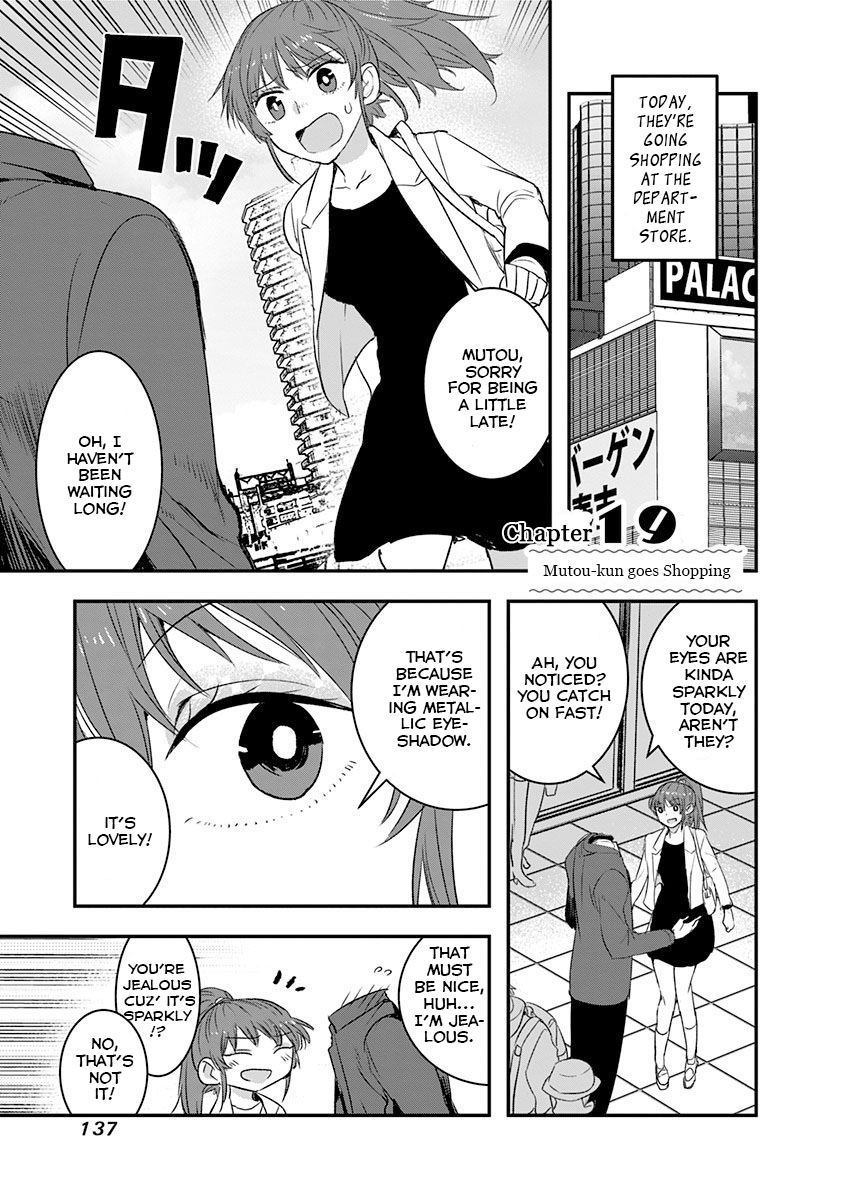 Kanojo ni Awaseru Kao ga Nai Chapter 19 page 1 - Chapter 19: Mutou-kun Goes Shopping