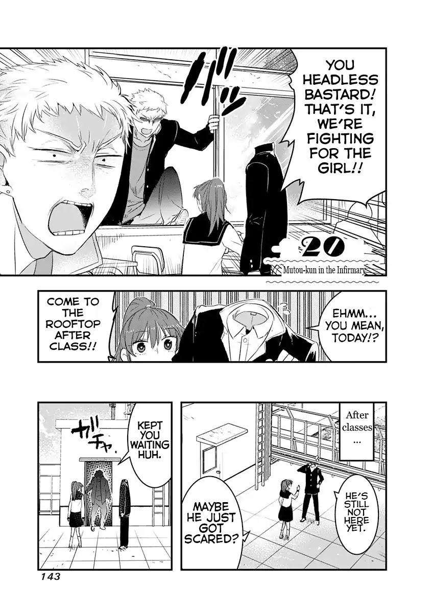 Kanojo ni Awaseru Kao ga Nai Chapter 20 page 2 - Chapter 20: Mutou-kun in the Infirmary