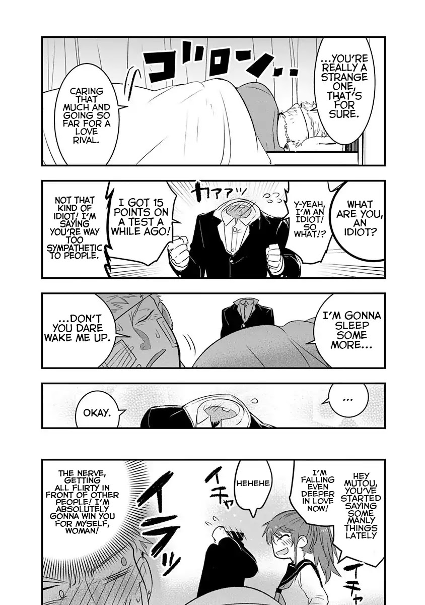Kanojo ni Awaseru Kao ga Nai Chapter 20 page 7 - Chapter 20: Mutou-kun in the Infirmary