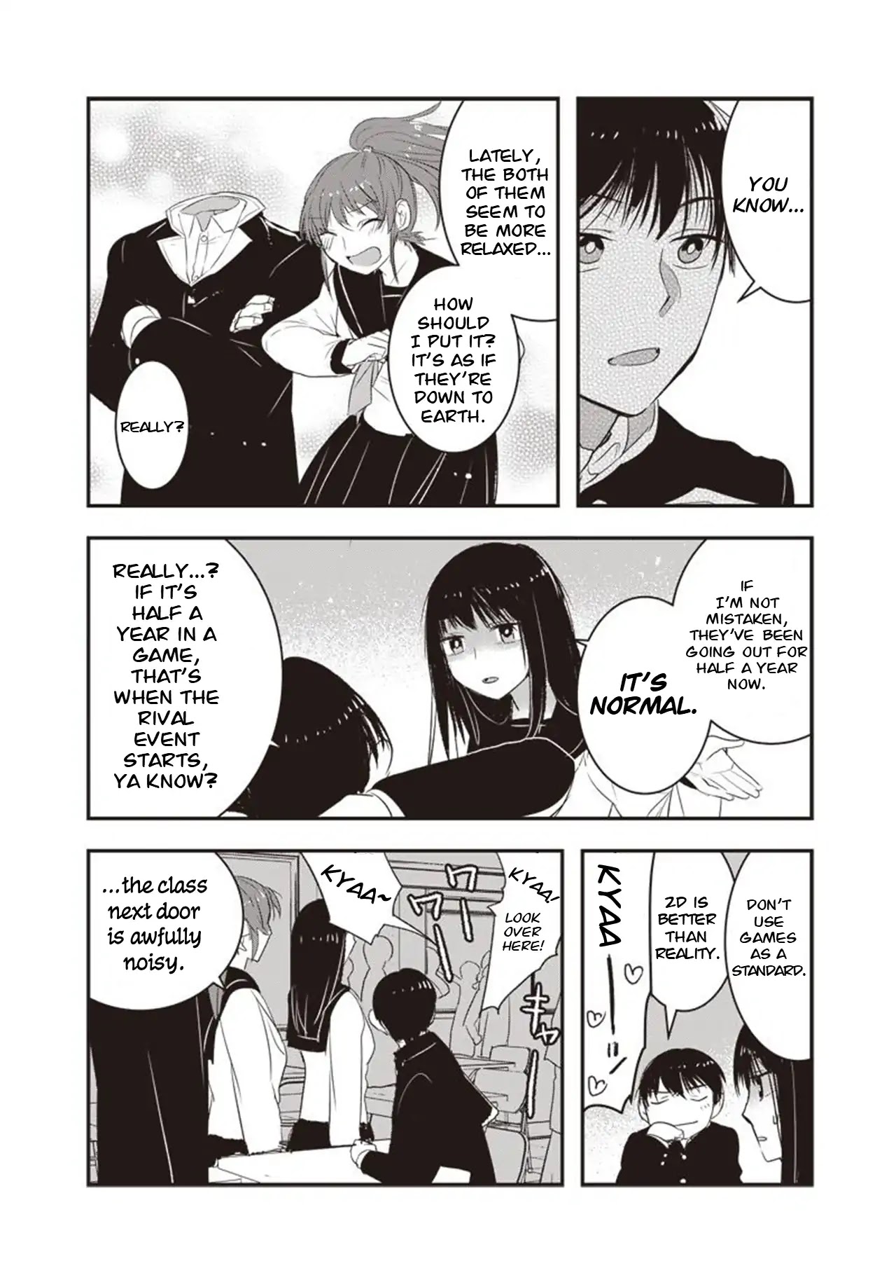Kanojo ni Awaseru Kao ga Nai Chapter 22 page 4 - Chapter 22: Mutou-kun and the New Term