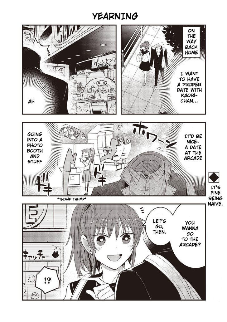 Kanojo ni Awaseru Kao ga Nai Chapter 3 page 2 - Chapter 3 : Mutou-kun and the Date at the Arcade