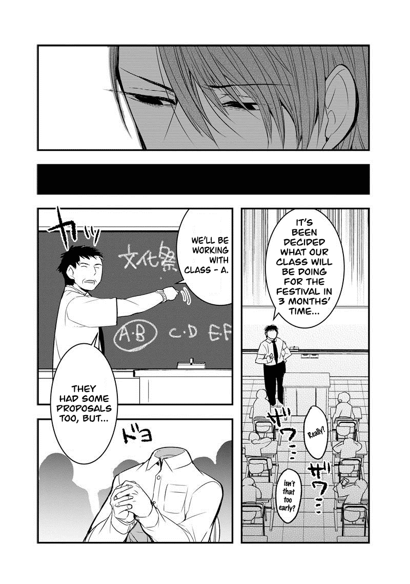 Kanojo ni Awaseru Kao ga Nai Chapter 31 page 4 - Chapter 31: Mutou-Kun And The School Festival