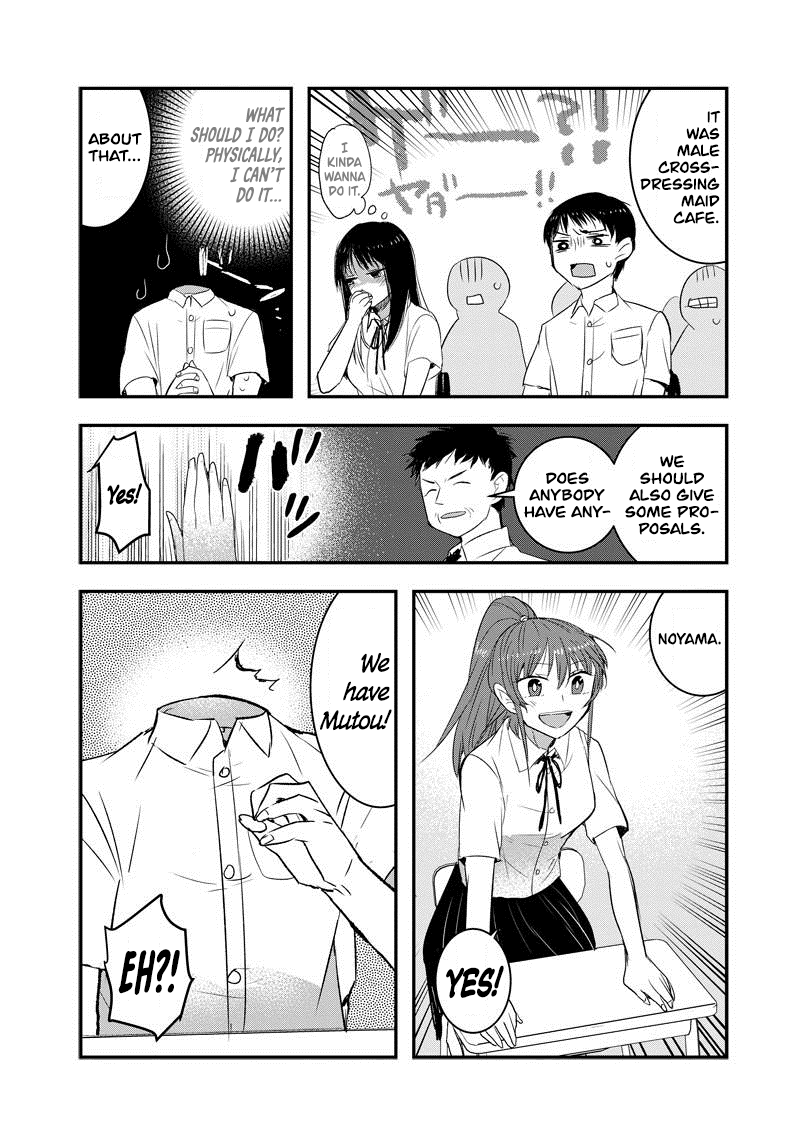 Kanojo ni Awaseru Kao ga Nai Chapter 31 page 5 - Chapter 31: Mutou-Kun And The School Festival