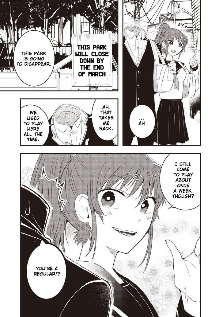 Kanojo ni Awaseru Kao ga Nai Chapter 4 page 1 - Chapter 4 : Mutou-kun and the Park