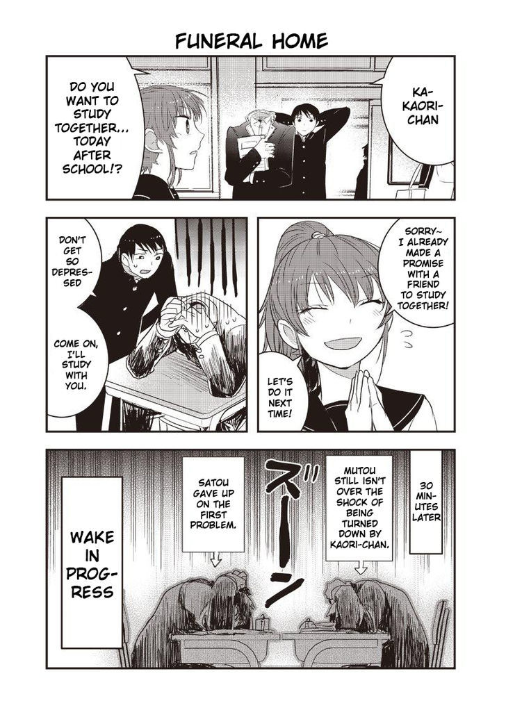 Kanojo ni Awaseru Kao ga Nai Chapter 5 page 3 - Chapter 5 : Mutou-kun and Studying