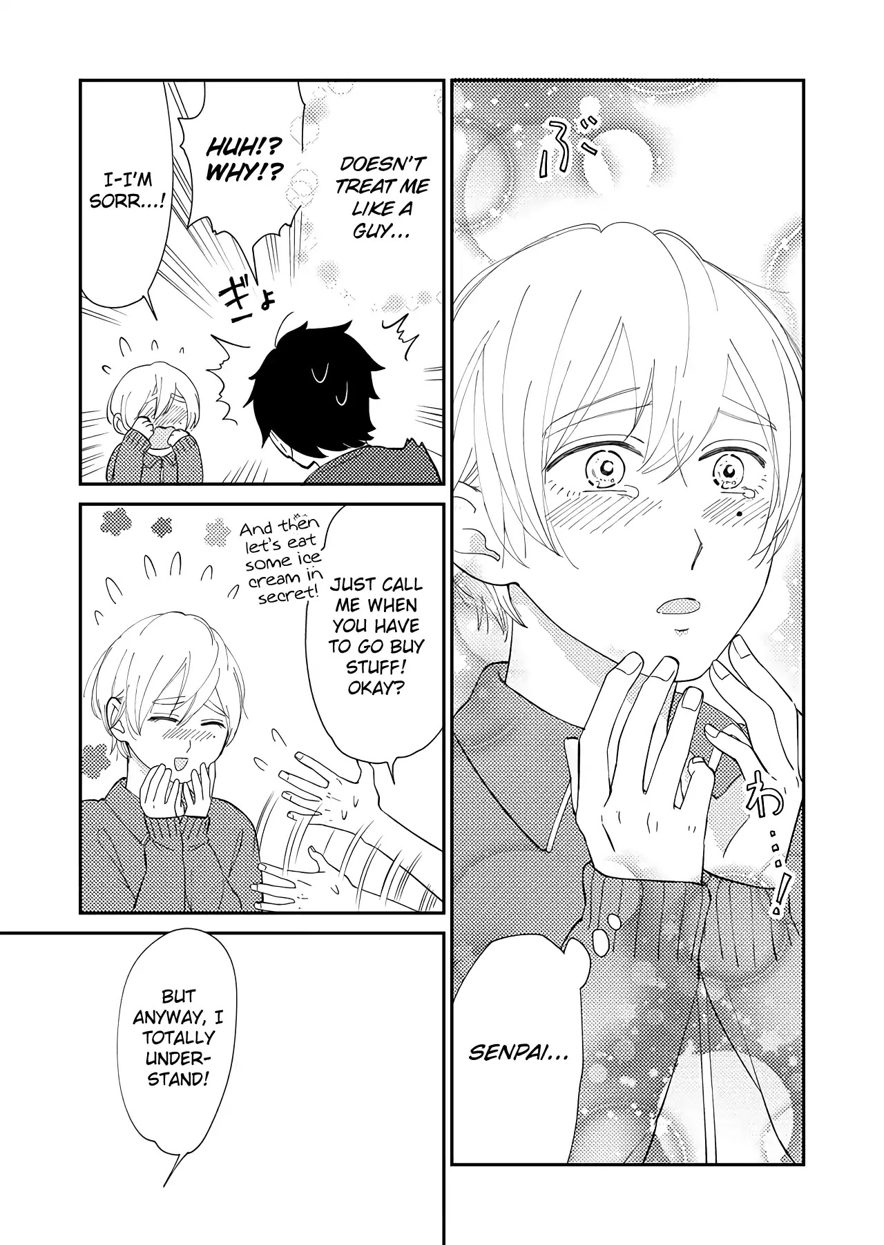 Kanojo ni Naritai Kimi to Boku Chapter 19 page 4 - Chapter 19: Girls Don't Cry