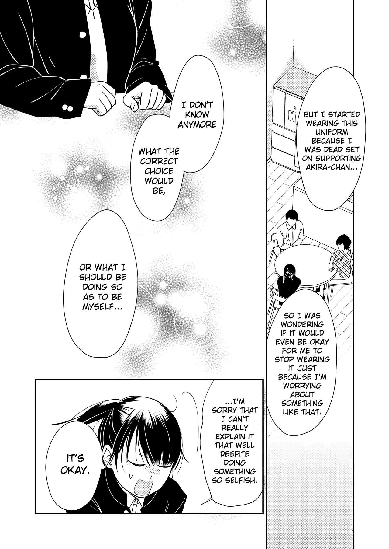 Kanojo ni Naritai Kimi to Boku Chapter 20 page 10 - Chapter 20: When I Strip Myself of Myself