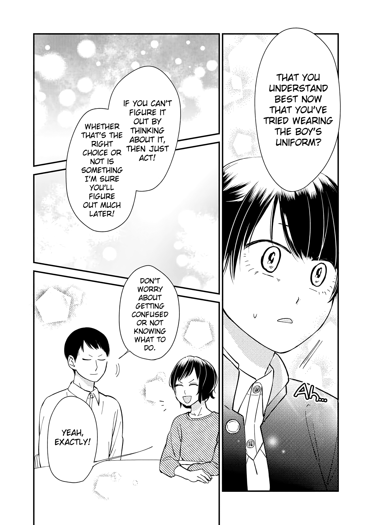 Kanojo ni Naritai Kimi to Boku Chapter 20 page 13 - Chapter 20: When I Strip Myself of Myself
