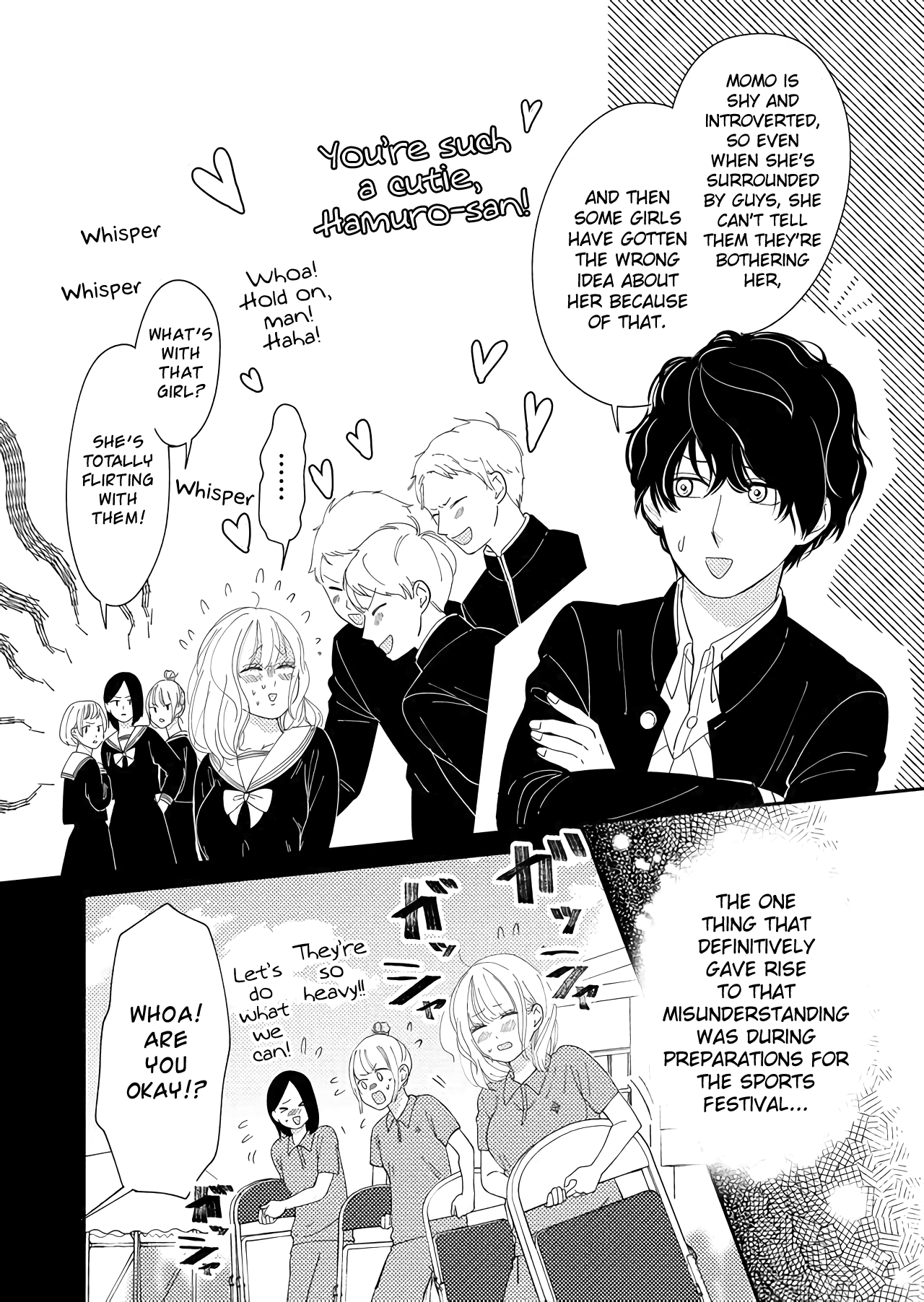 Kanojo ni Naritai Kimi to Boku Chapter 24 page 4 - Chapter 24: Weeds That Grow On Your Tongue