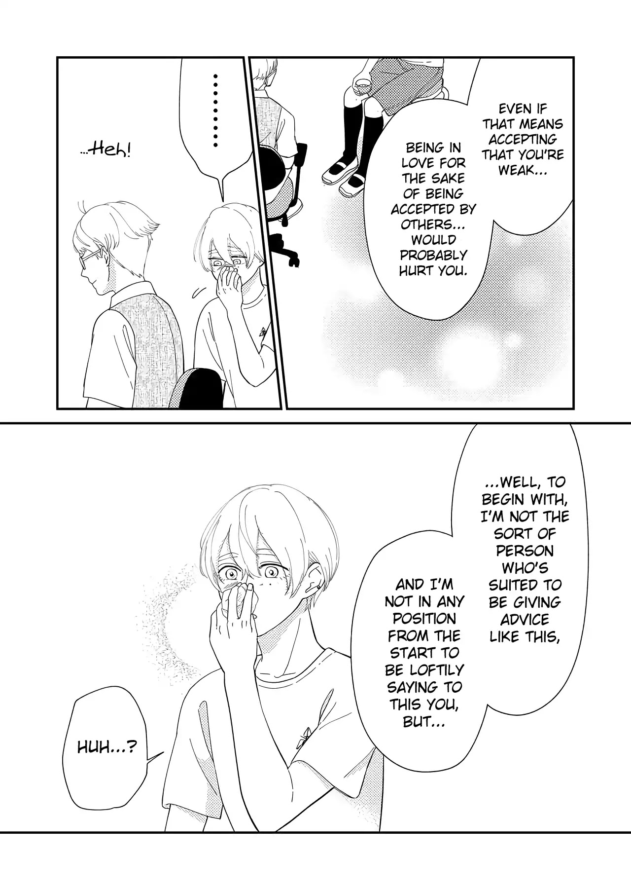 Kanojo ni Naritai Kimi to Boku Chapter 28 page 14 - Chapter 28: Hide Behind the Need for Approval