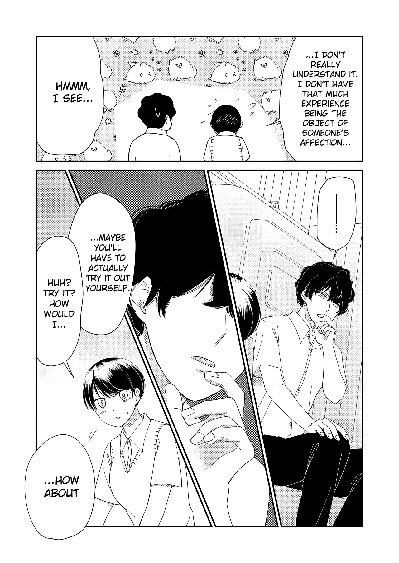 Kanojo ni Naritai Kimi to Boku Chapter 31 page 15 - Chapter 31: A Girl or a Formless Tattoo