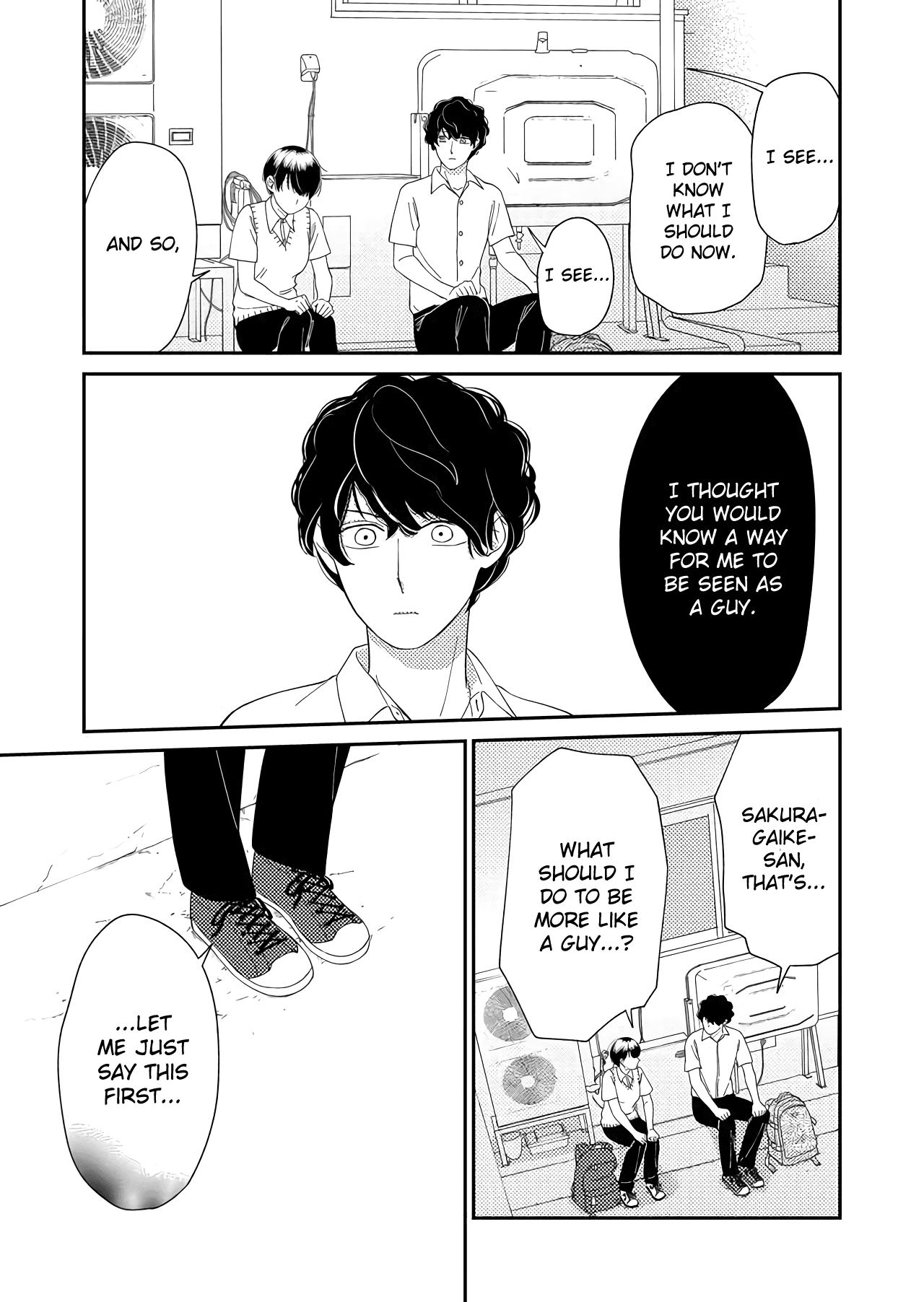 Kanojo ni Naritai Kimi to Boku Chapter 31 page 6 - Chapter 31: A Girl or a Formless Tattoo