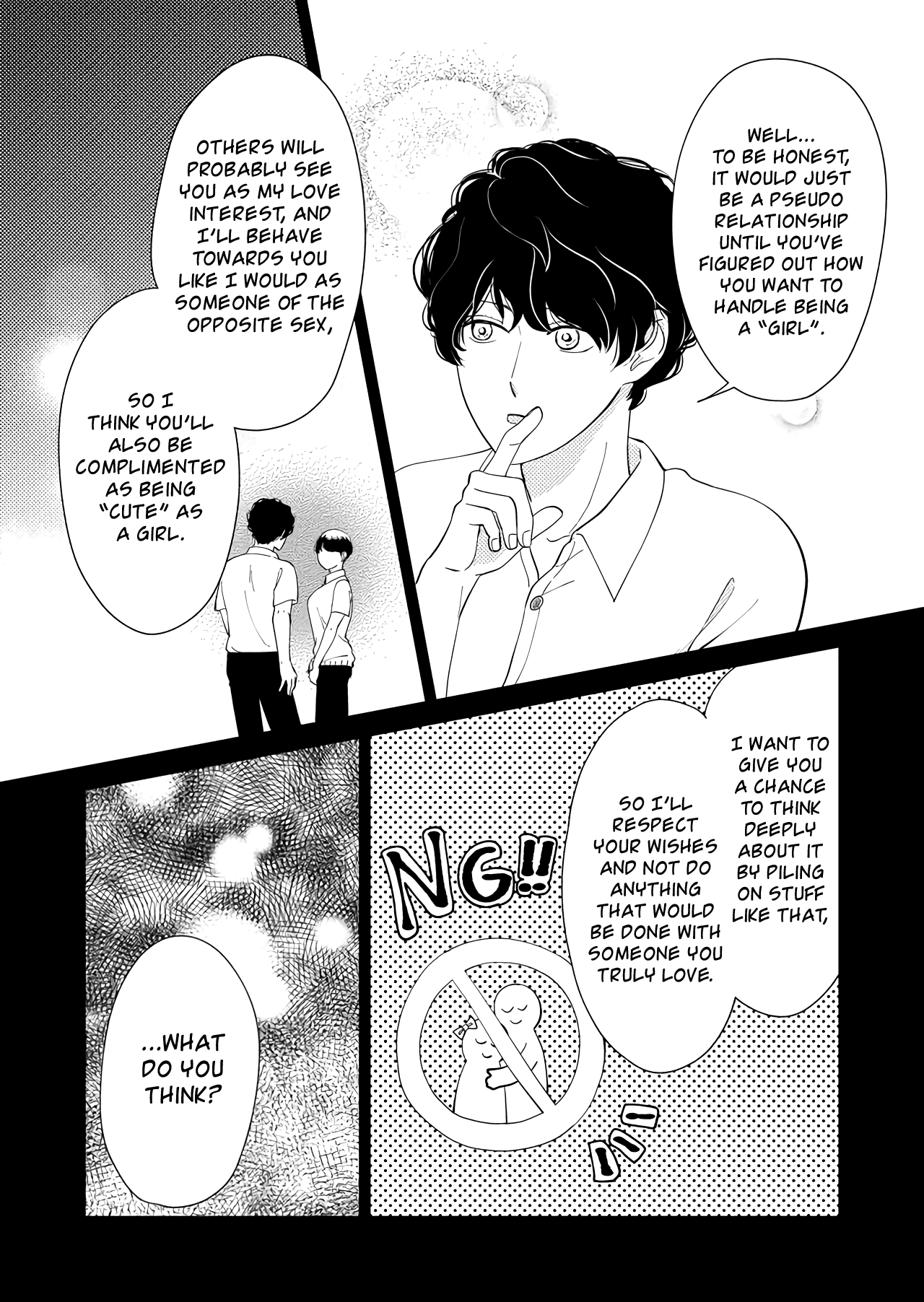 Kanojo ni Naritai Kimi to Boku Chapter 32 page 8 - Chapter 32: Brave Individualism
