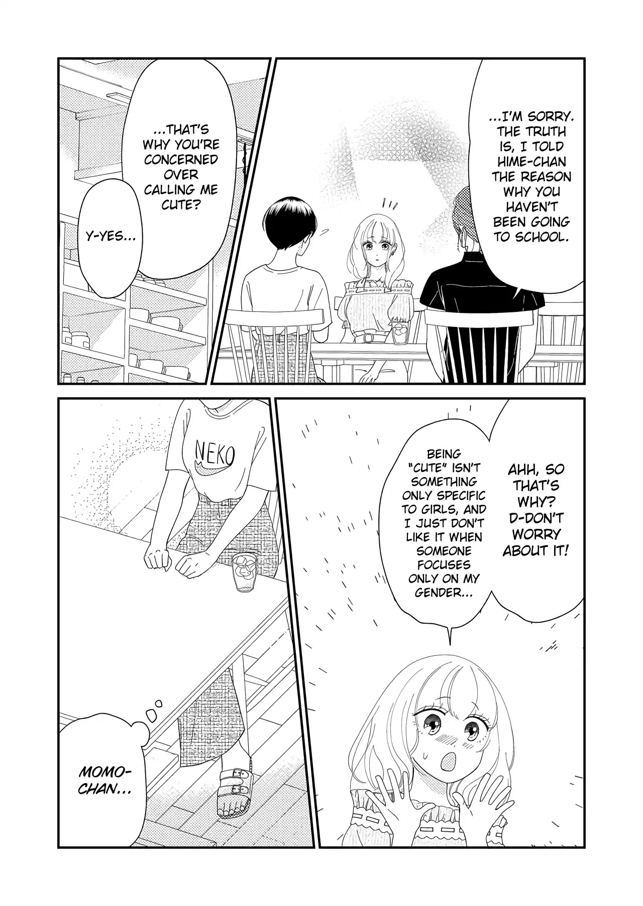 Kanojo ni Naritai Kimi to Boku Chapter 33 page 6 - Chapter 33: Just Staying the Way I Am