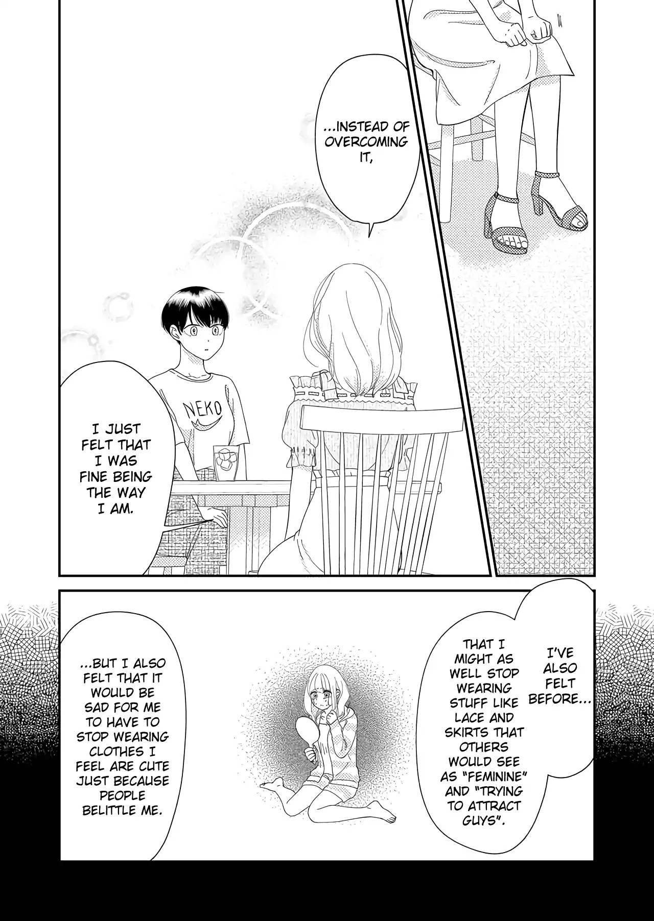 Kanojo ni Naritai Kimi to Boku Chapter 33 page 9 - Chapter 33: Just Staying the Way I Am