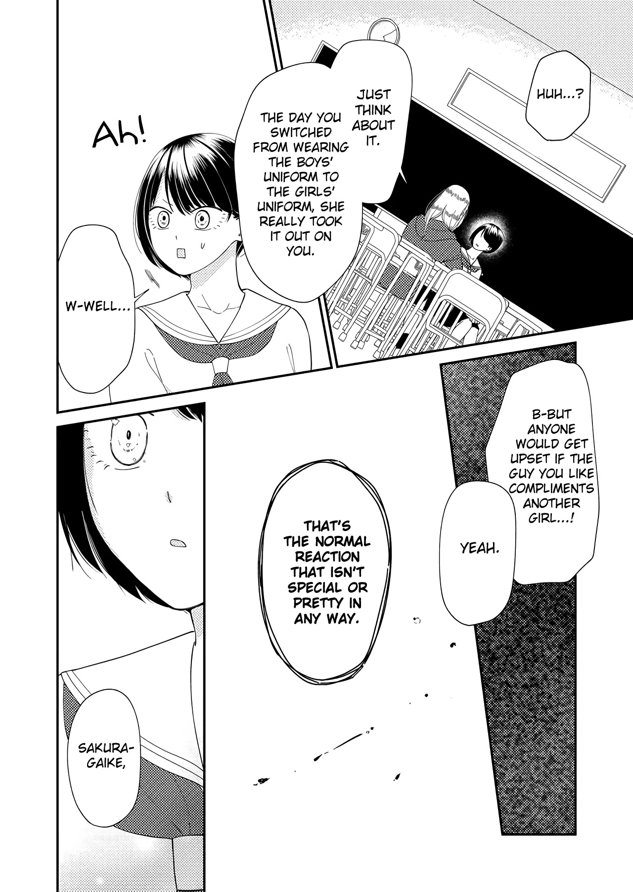 Kanojo ni Naritai Kimi to Boku Chapter 38 page 10 - Chapter 38: Bestowed Courage
