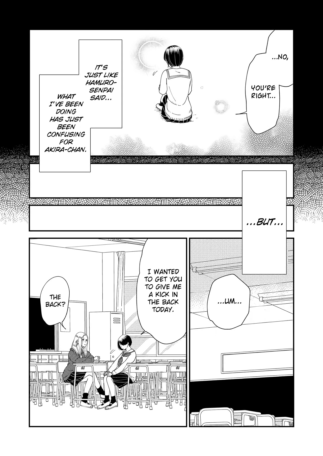 Kanojo ni Naritai Kimi to Boku Chapter 38 page 5 - Chapter 38: Bestowed Courage
