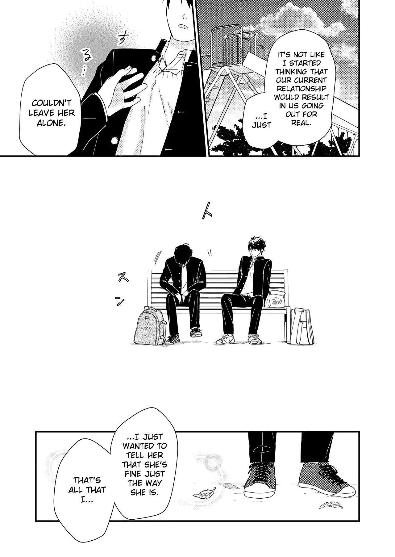 Kanojo ni Naritai Kimi to Boku Chapter 43 page 9 - Chapter 43: That Stage's Curtain Has Dropped