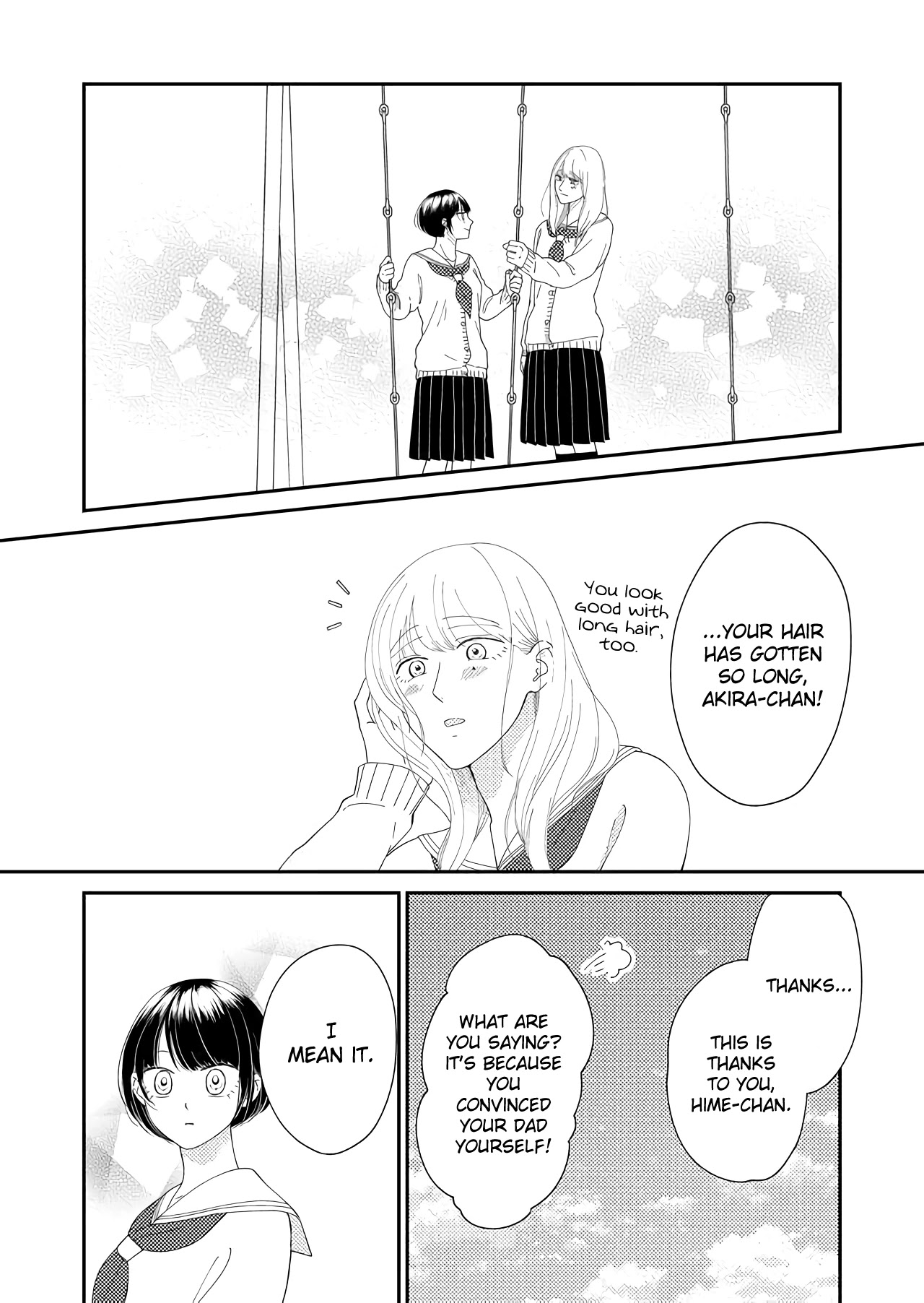 Kanojo ni Naritai Kimi to Boku Chapter 47 page 8 - Chapter 47: Periwinkles