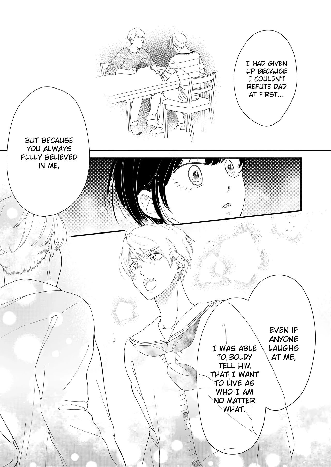 Kanojo ni Naritai Kimi to Boku Chapter 47 page 9 - Chapter 47: Periwinkles