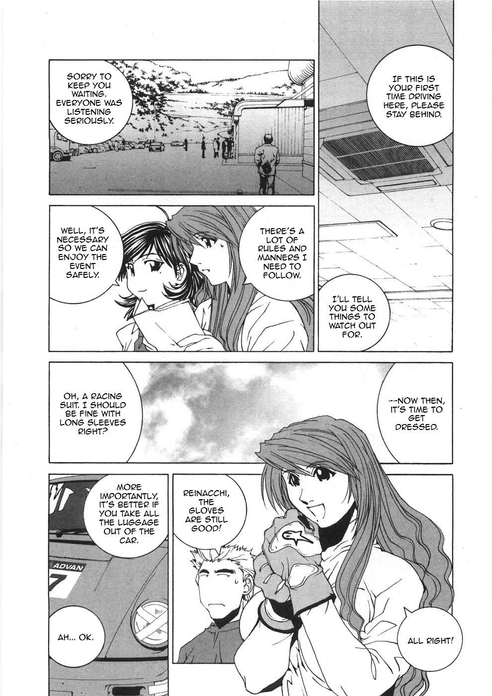 Kanojo no Carrera Chapter 23 page 14 - Chapter 23: Reina on the Circuit Episode 1