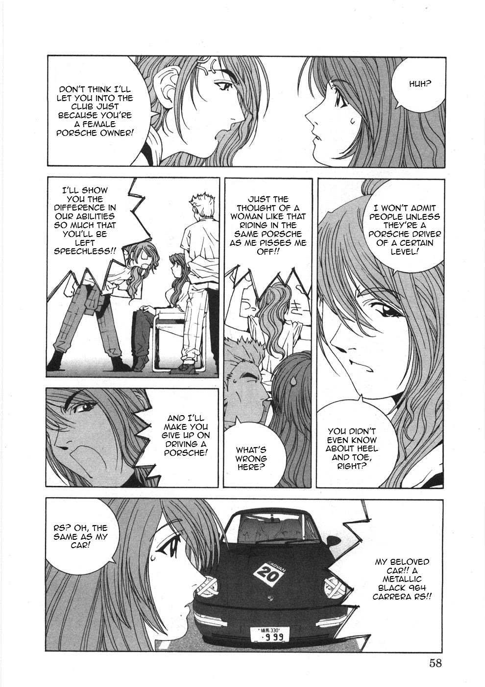 Kanojo no Carrera Chapter 23 page 16 - Chapter 23: Reina on the Circuit Episode 1