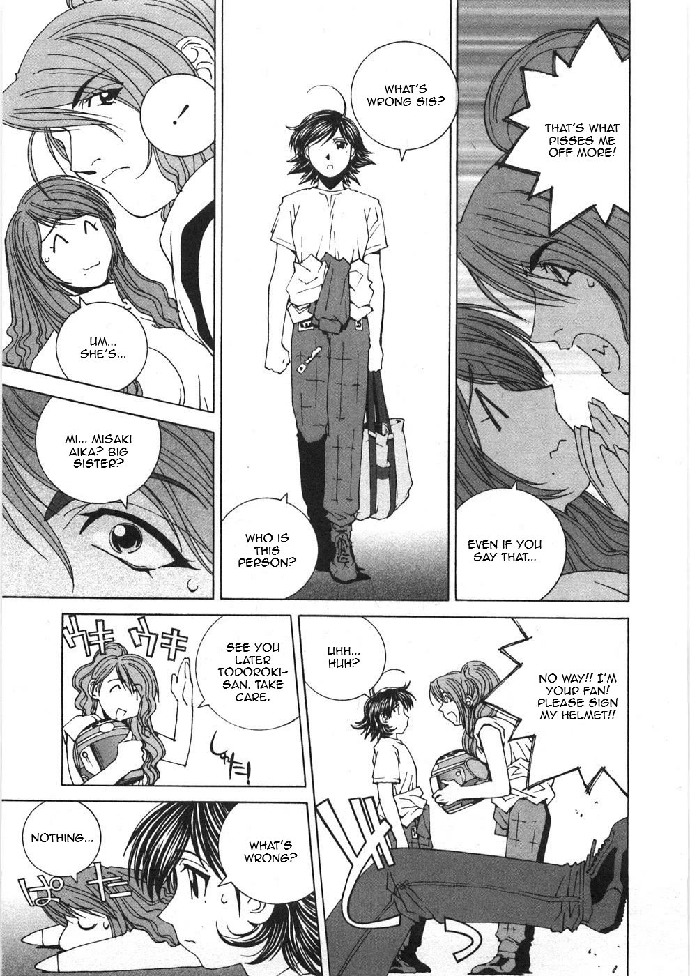 Kanojo no Carrera Chapter 23 page 17 - Chapter 23: Reina on the Circuit Episode 1