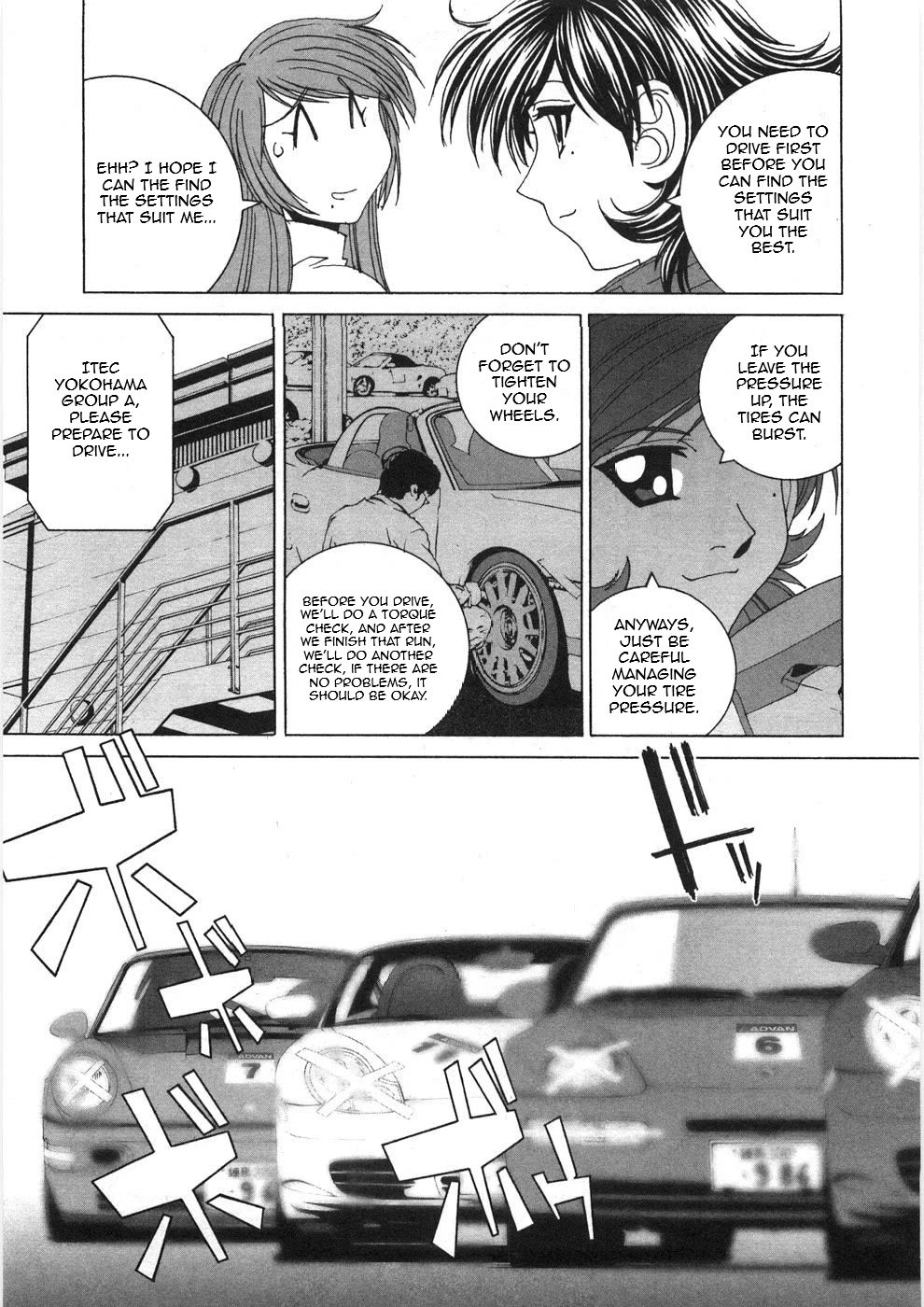 Kanojo no Carrera Chapter 23 page 19 - Chapter 23: Reina on the Circuit Episode 1