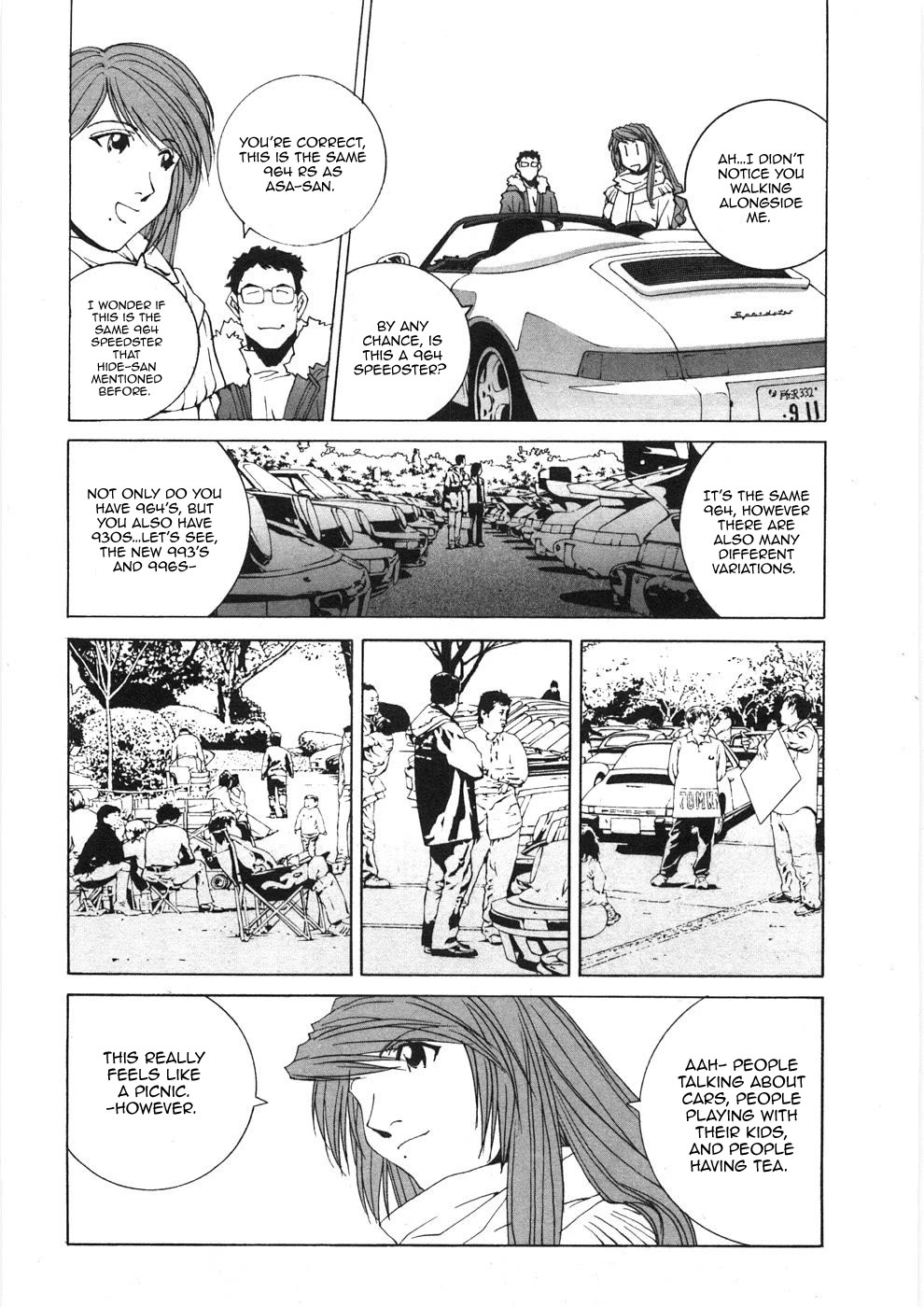 Kanojo no Carrera Chapter 30 page 13 - Chapter 30: A Picnic With Porsches!?