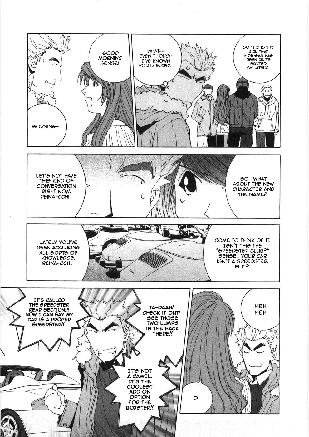 Kanojo no Carrera Chapter 30 page 5 - Chapter 30: A Picnic With Porsches!?