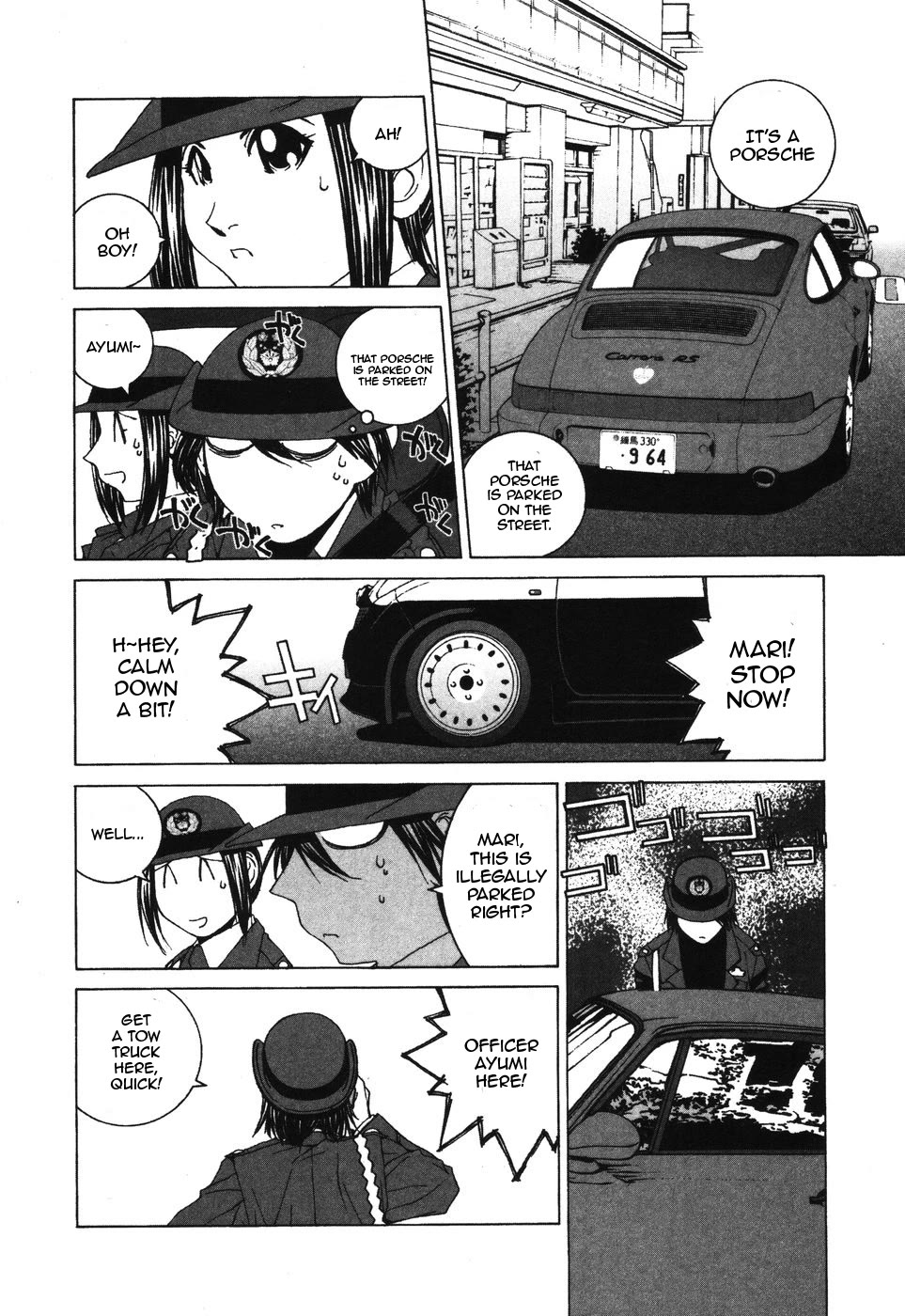 Kanojo no Carrera Chapter 32 page 4 - Chapter 32: I Don't Wanna Get Arrested!