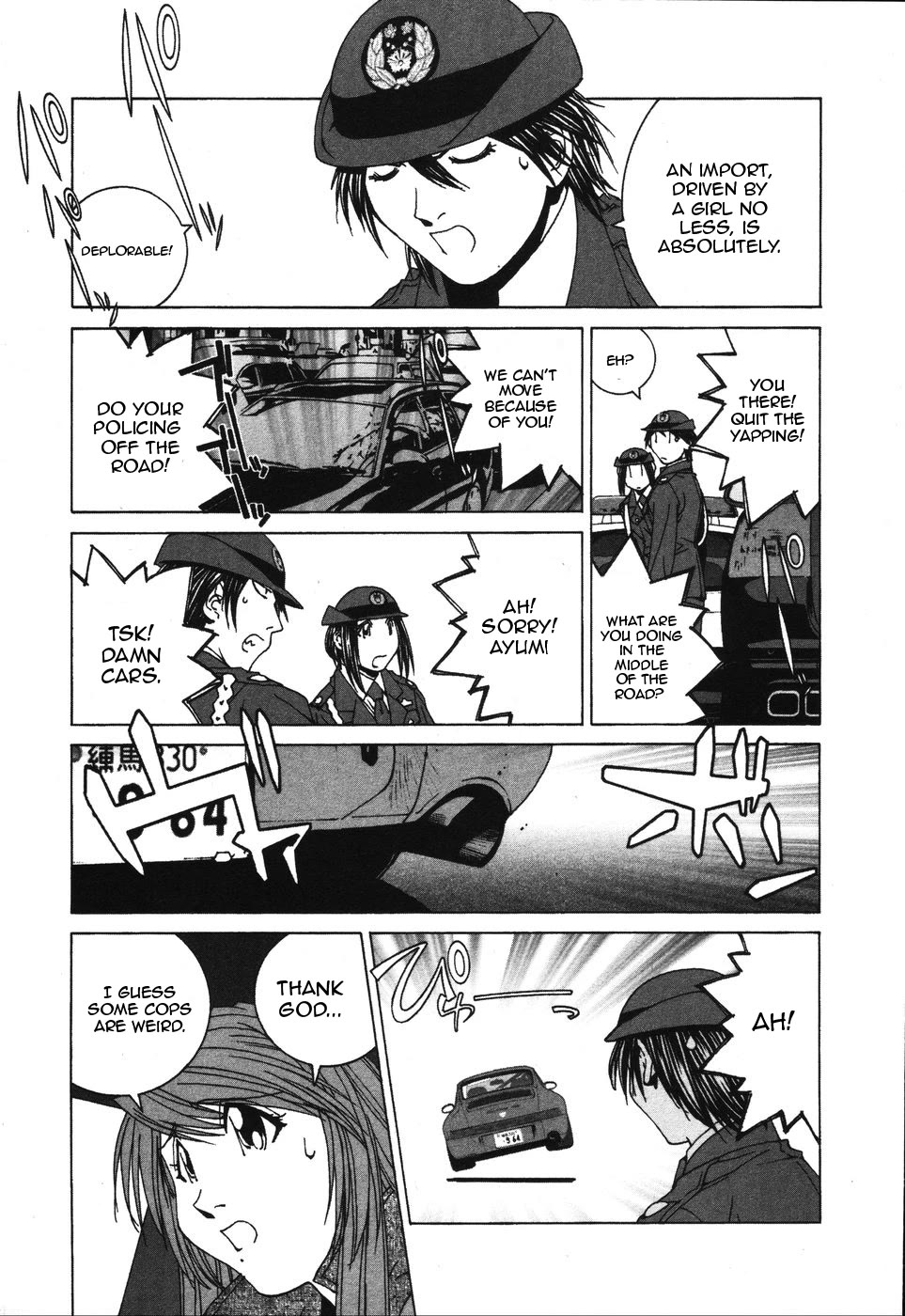 Kanojo no Carrera Chapter 32 page 7 - Chapter 32: I Don't Wanna Get Arrested!