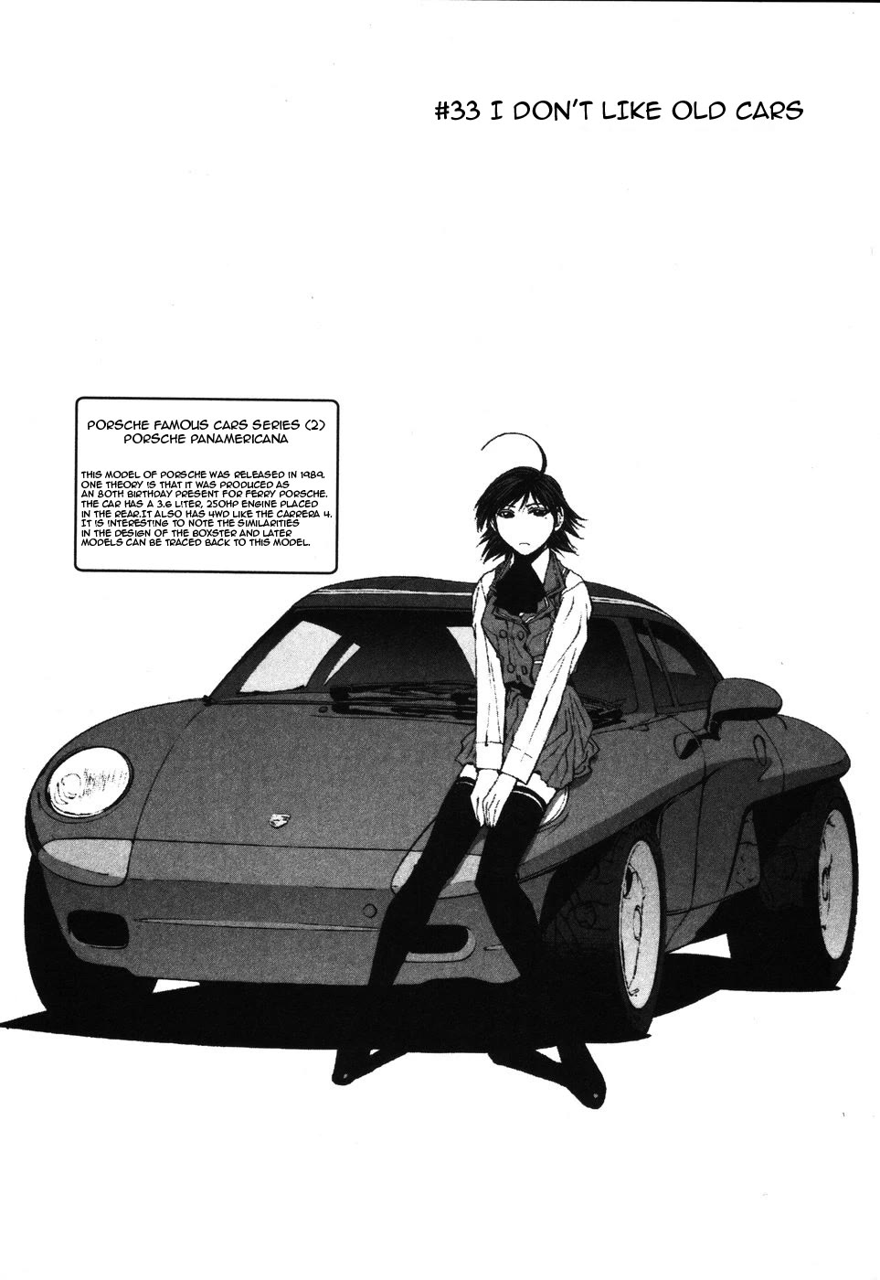 Kanojo no Carrera Chapter 33 page 1 - Chapter 33: I Don't Like Antique Cars!