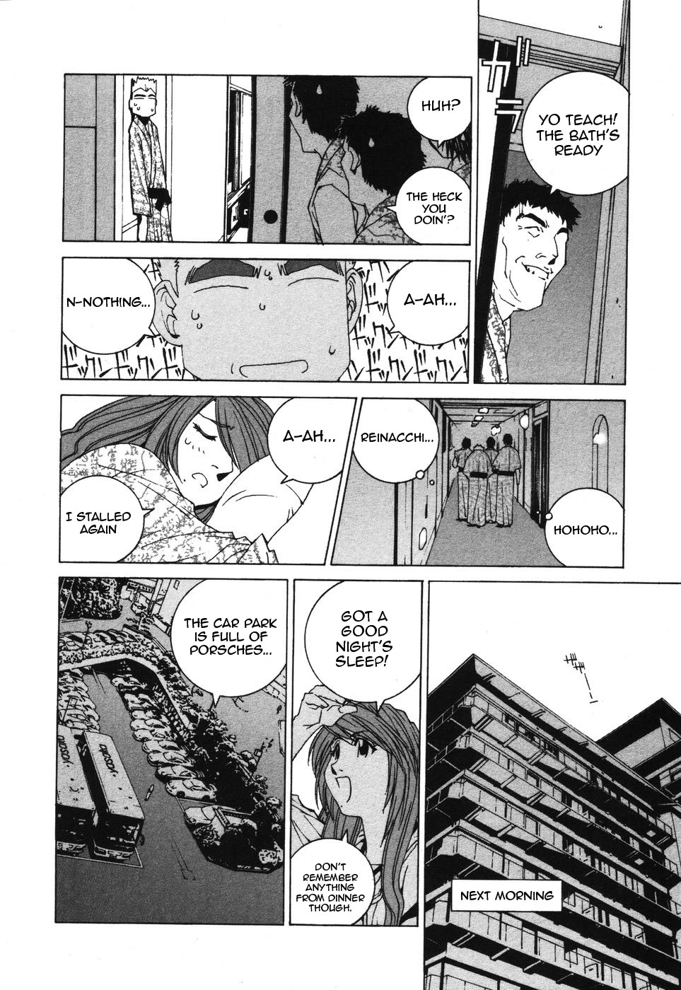 Kanojo no Carrera Chapter 35 page 14 - Chapter 35: PCEO Hakone Driving Tour 2: Reina Gets Drunk