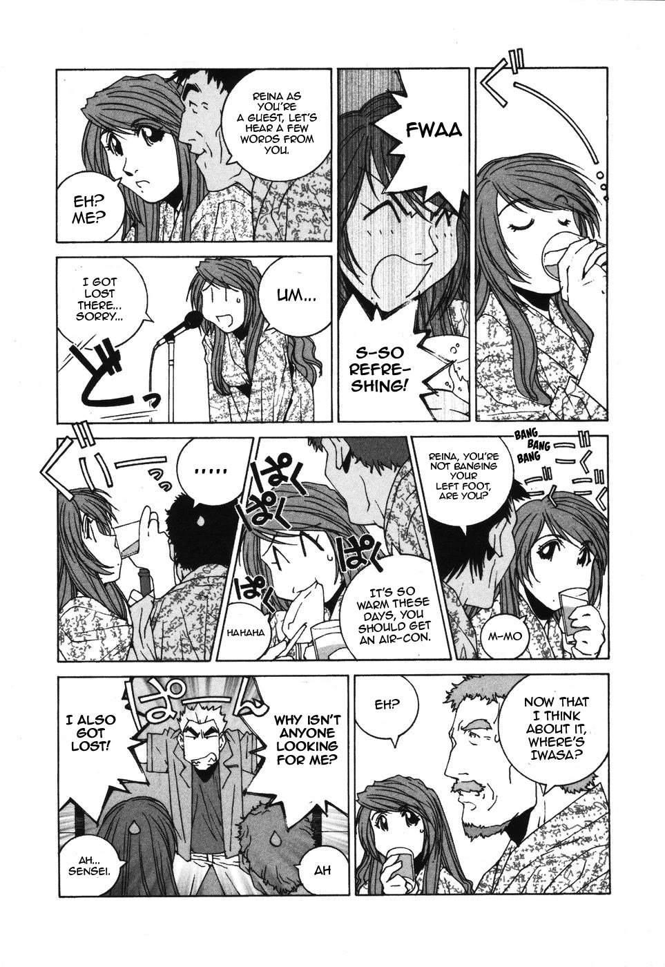 Kanojo no Carrera Chapter 35 page 9 - Chapter 35: PCEO Hakone Driving Tour 2: Reina Gets Drunk