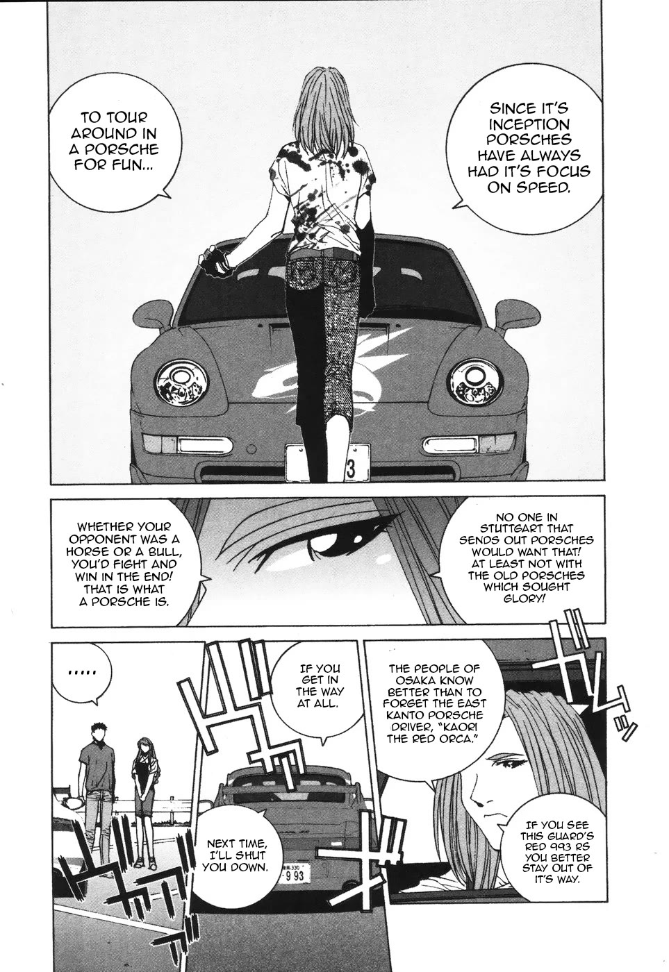Kanojo no Carrera Chapter 36 page 14 - Chapter 36: PCEO Hakone Driving Tour 3: Reina Drives the GT3-RS!