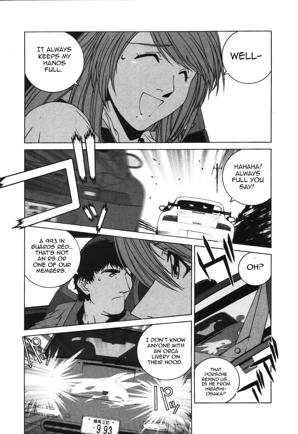 Kanojo no Carrera Chapter 36 page 8 - Chapter 36: PCEO Hakone Driving Tour 3: Reina Drives the GT3-RS!