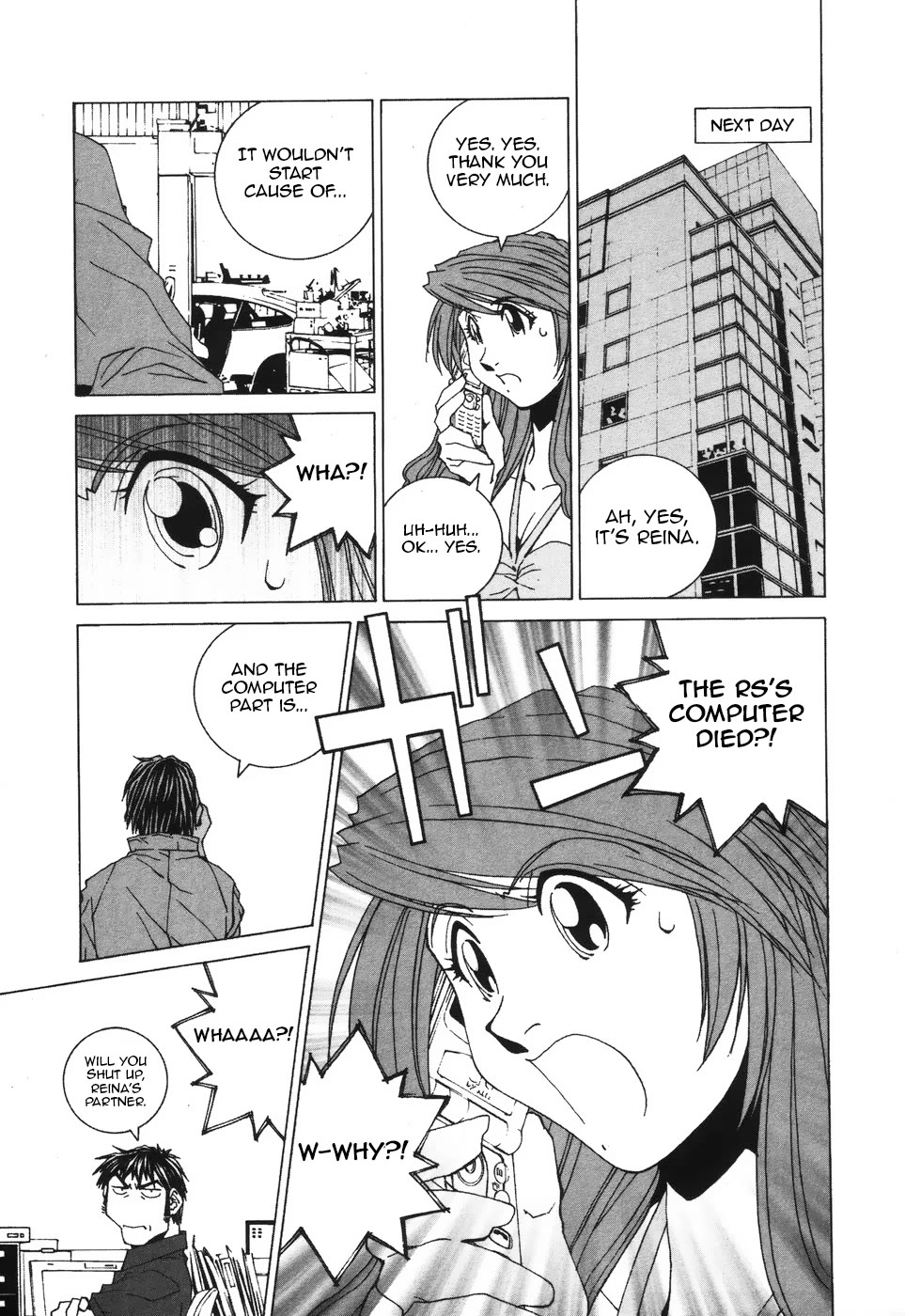 Kanojo no Carrera Chapter 39 page 10 - Chapter 39: The RS's Not Moving!