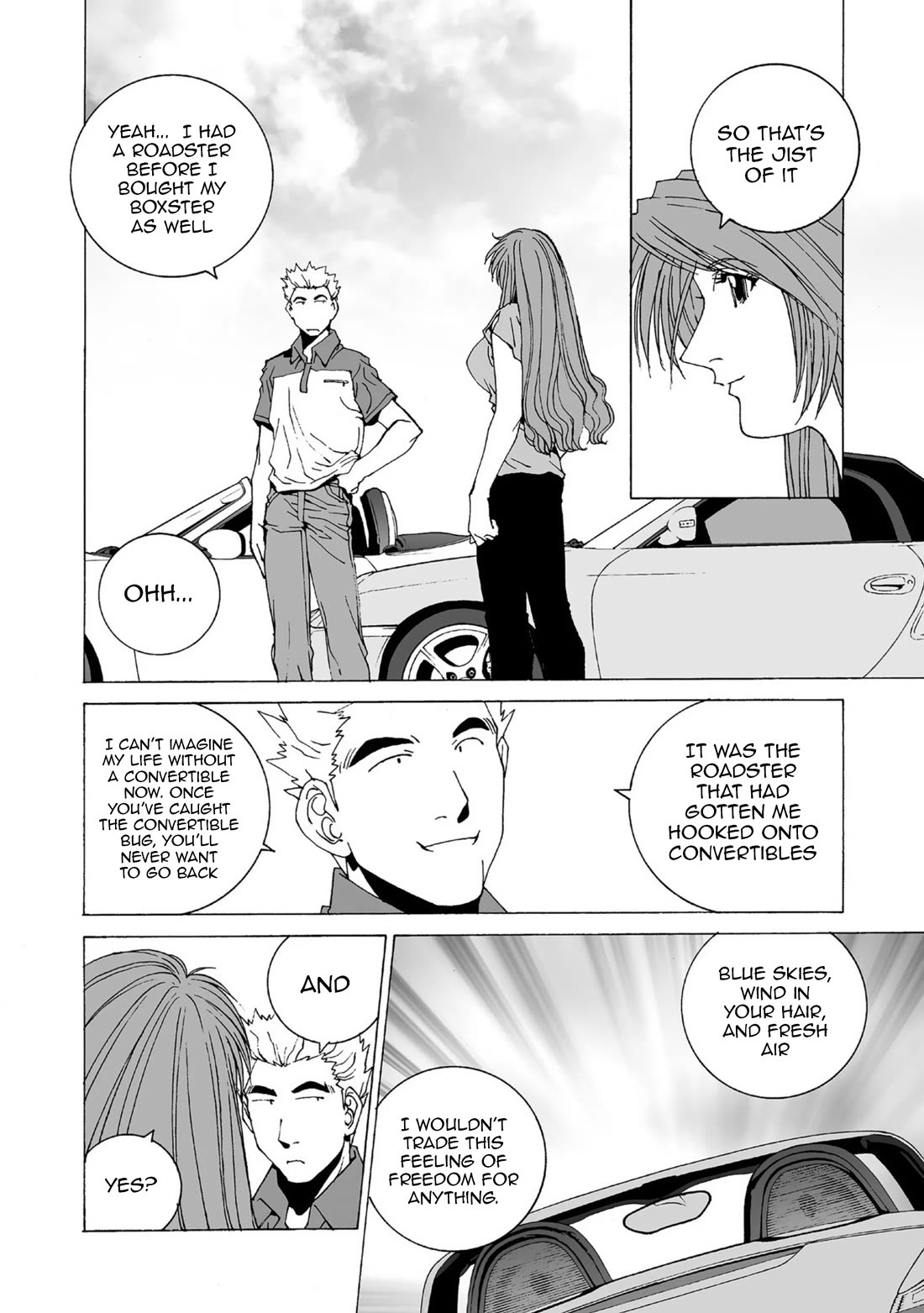 Kanojo no Carrera Chapter 41 page 8 - Chapter 41: Open Weather
