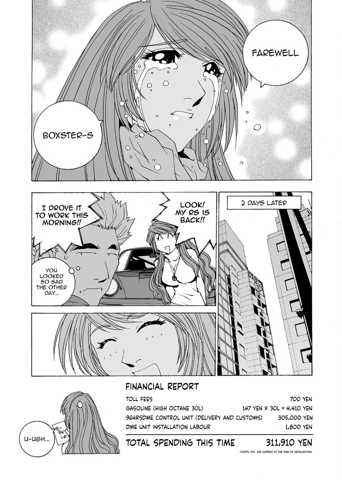 Kanojo no Carrera Chapter 47 page 15 - Chapter 47: Goodbye, Boxster