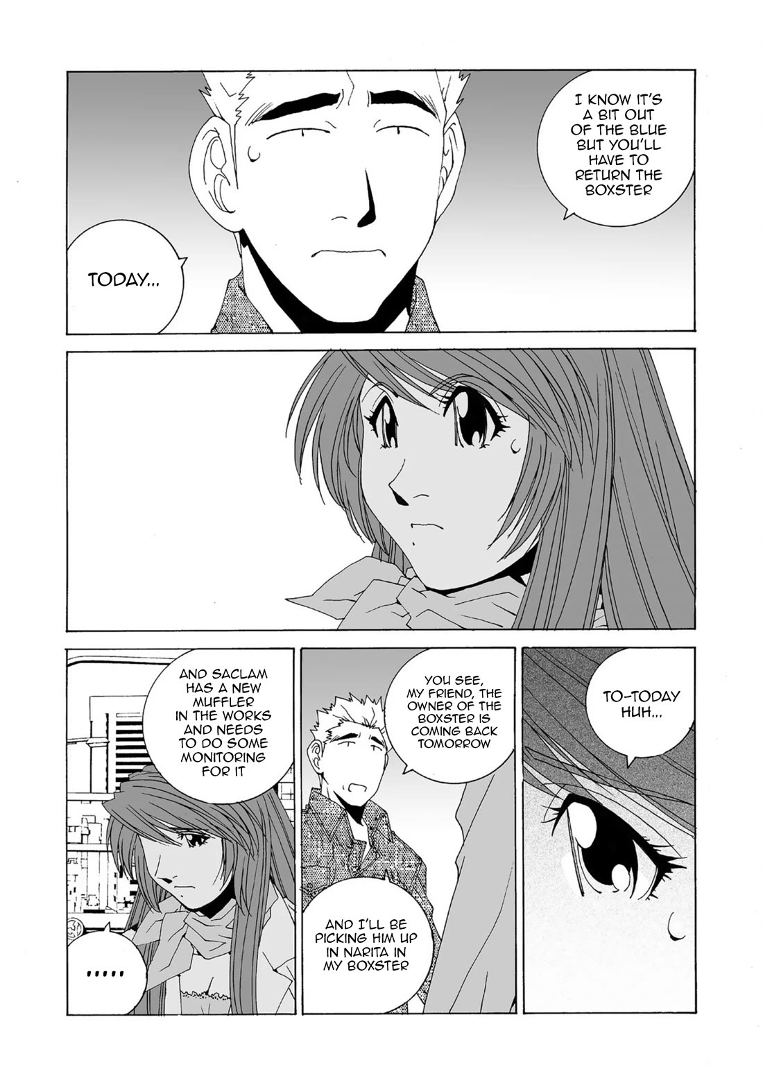 Kanojo no Carrera Chapter 47 page 6 - Chapter 47: Goodbye, Boxster