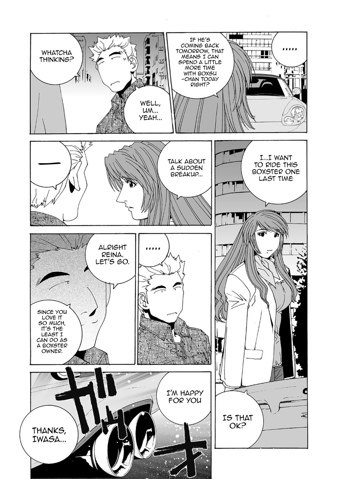 Kanojo no Carrera Chapter 47 page 8 - Chapter 47: Goodbye, Boxster