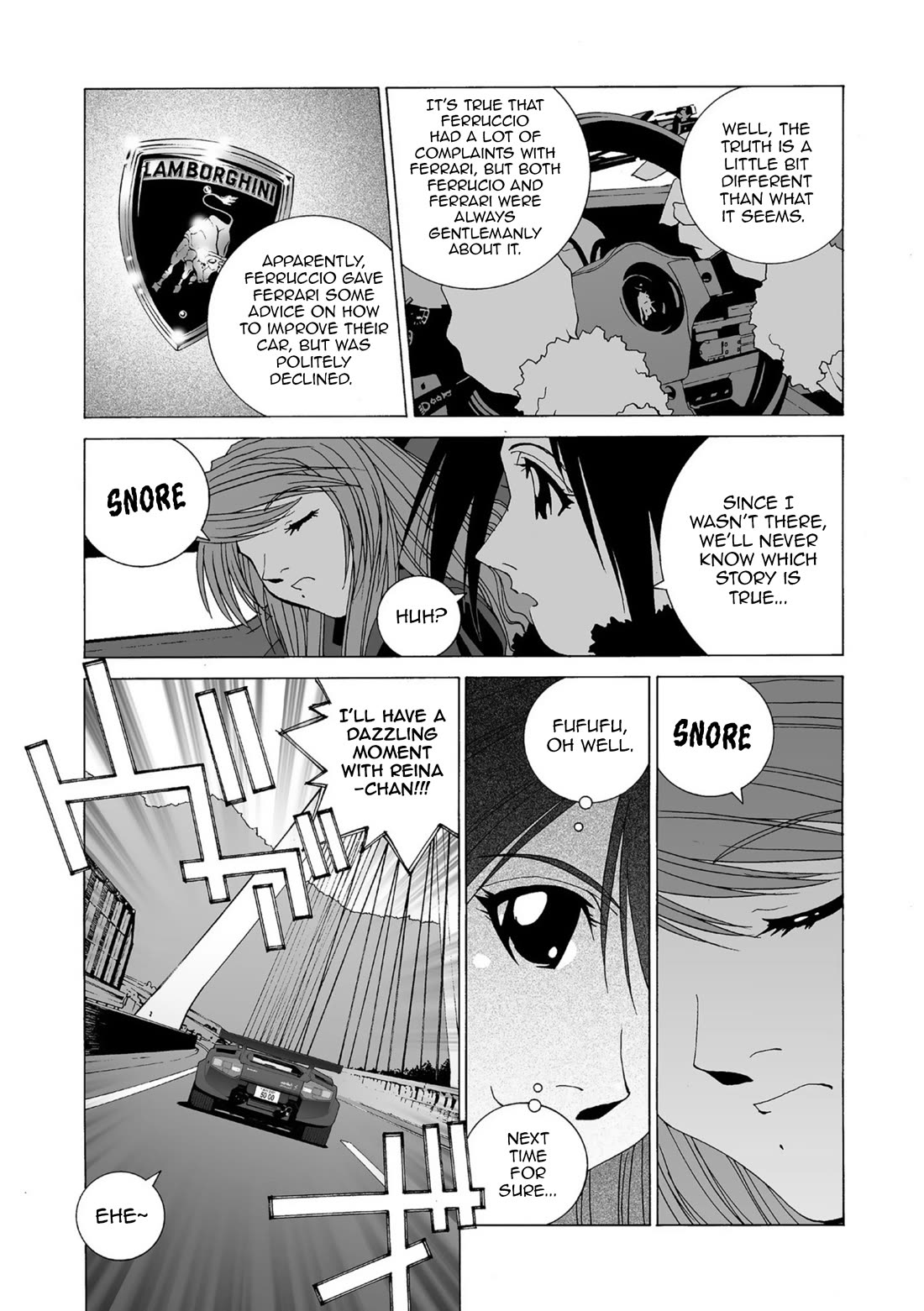 Kanojo no Carrera Chapter 48 page 11 - Chapter 48: Love Escapade 1 -Bulls and Wine and Daybreak-