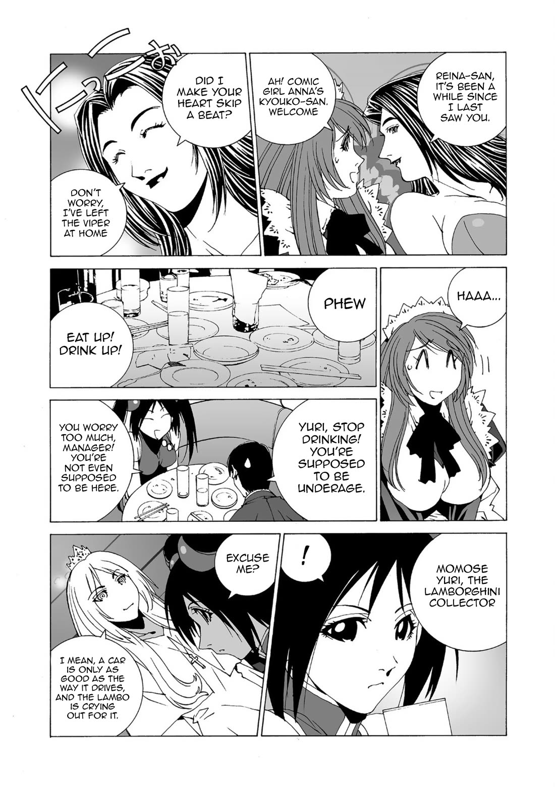 Kanojo no Carrera Chapter 51 page 10 - Chapter 51: Party! Party!!