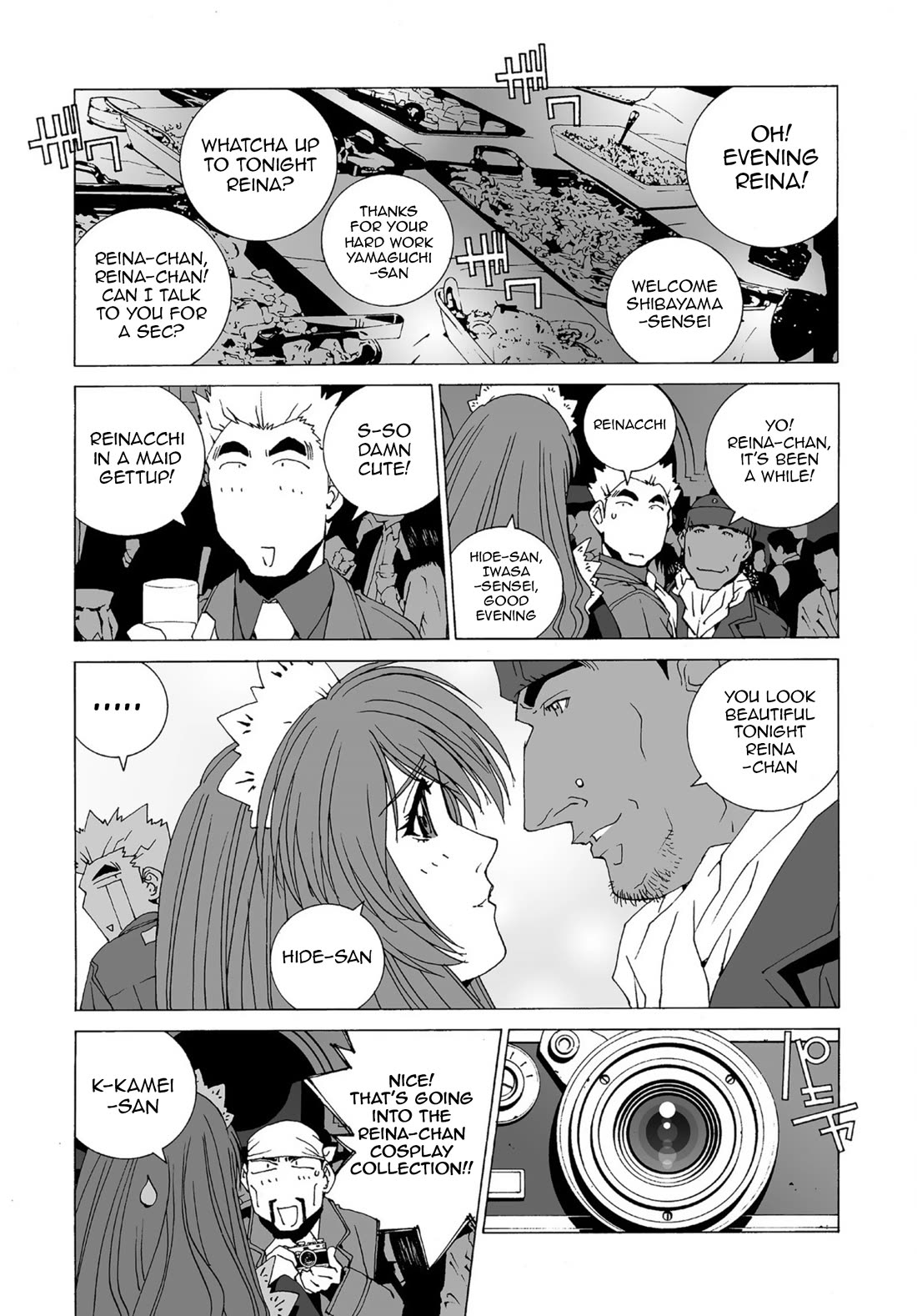 Kanojo no Carrera Chapter 51 page 9 - Chapter 51: Party! Party!!