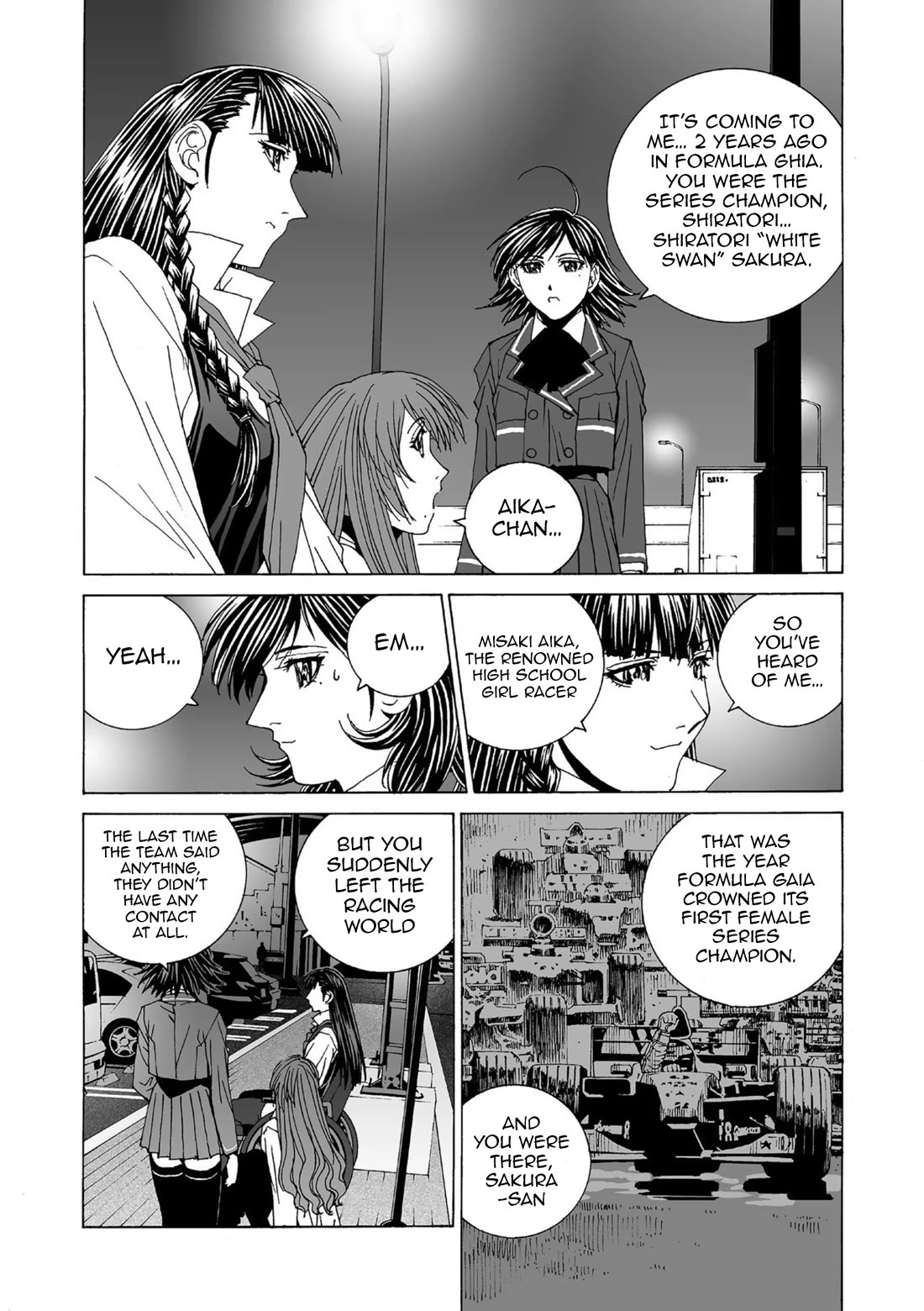Kanojo no Carrera Chapter 53 page 10 - Chapter 53: Secret of The White Swan