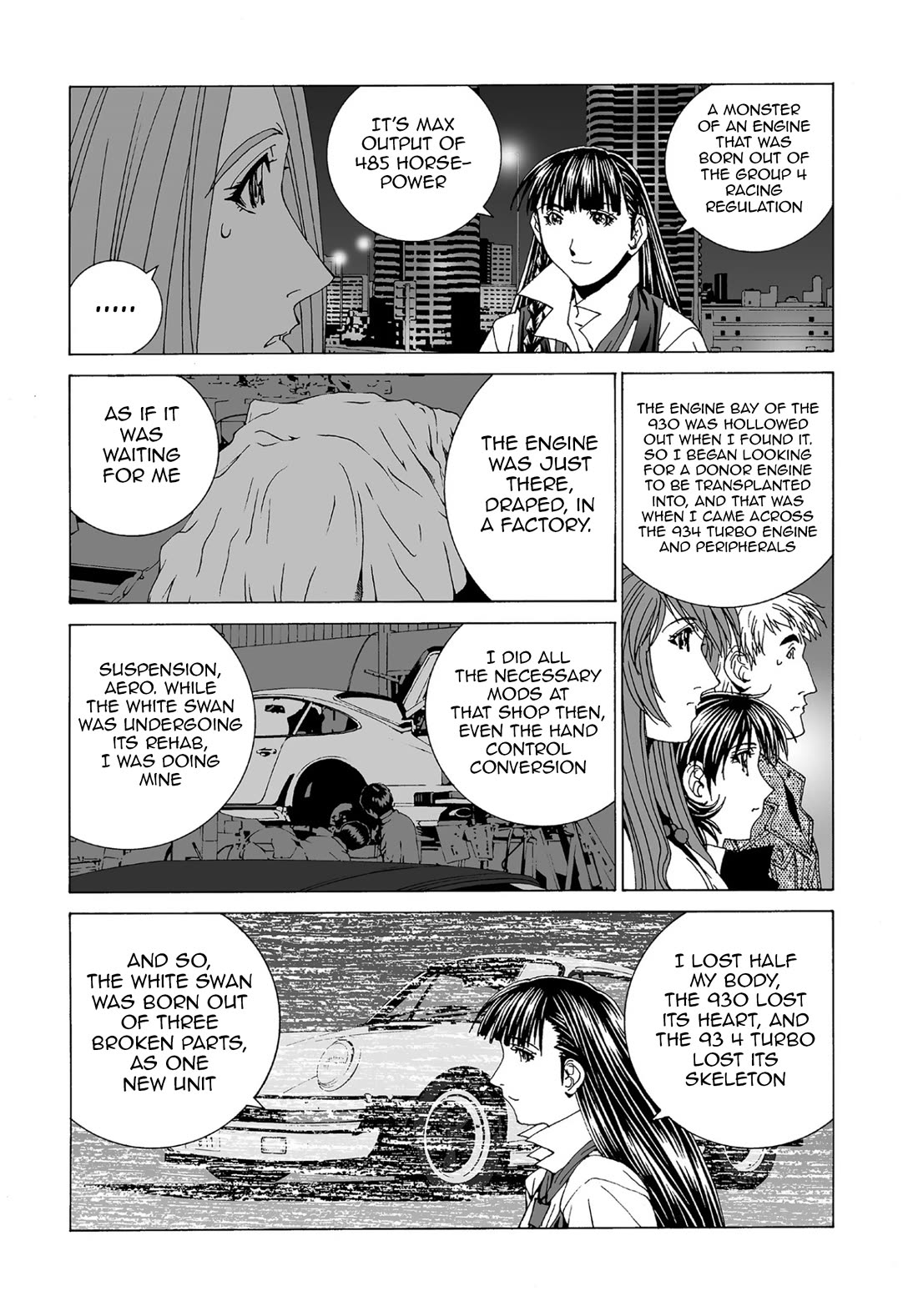Kanojo no Carrera Chapter 54 page 14 - Chapter 54: The White Swan's Round